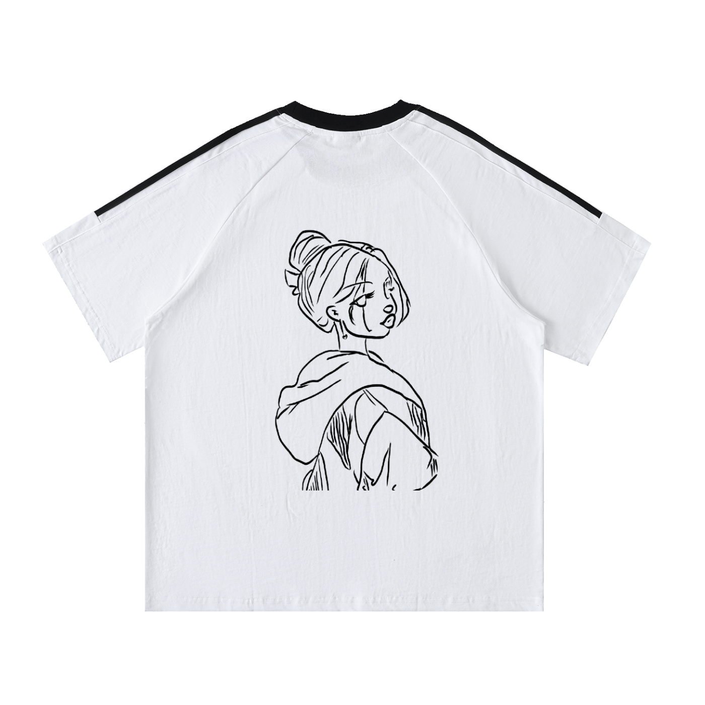 Crying Anime Girl Tee