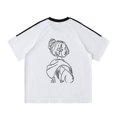 Crying Anime Girl Tee