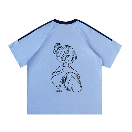 Crying Anime Girl Tee