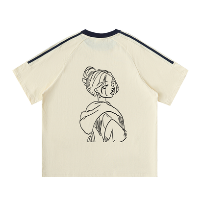 Crying Anime Girl Tee
